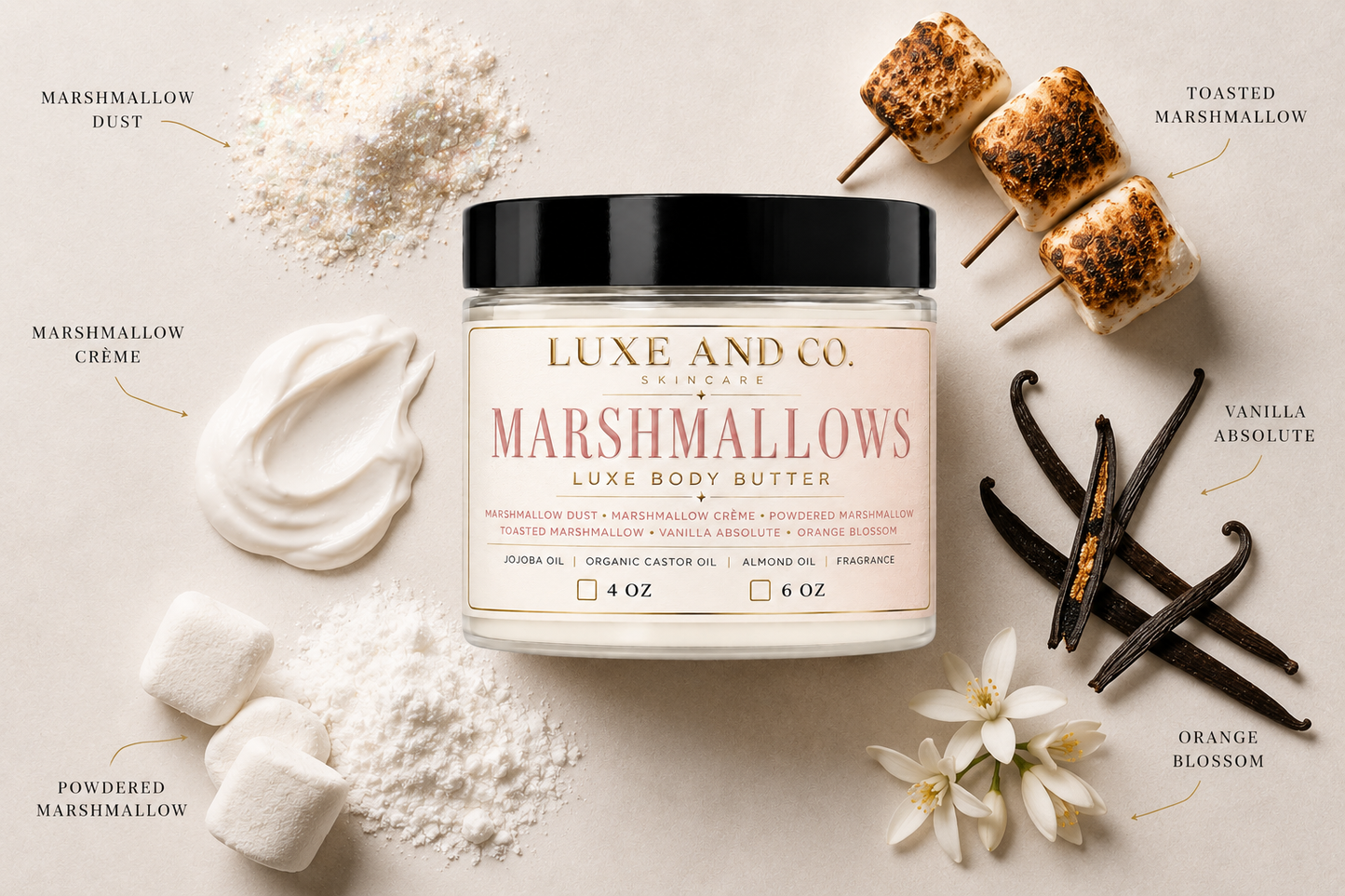 MARSHMALLOWS Luxe Body Butter
