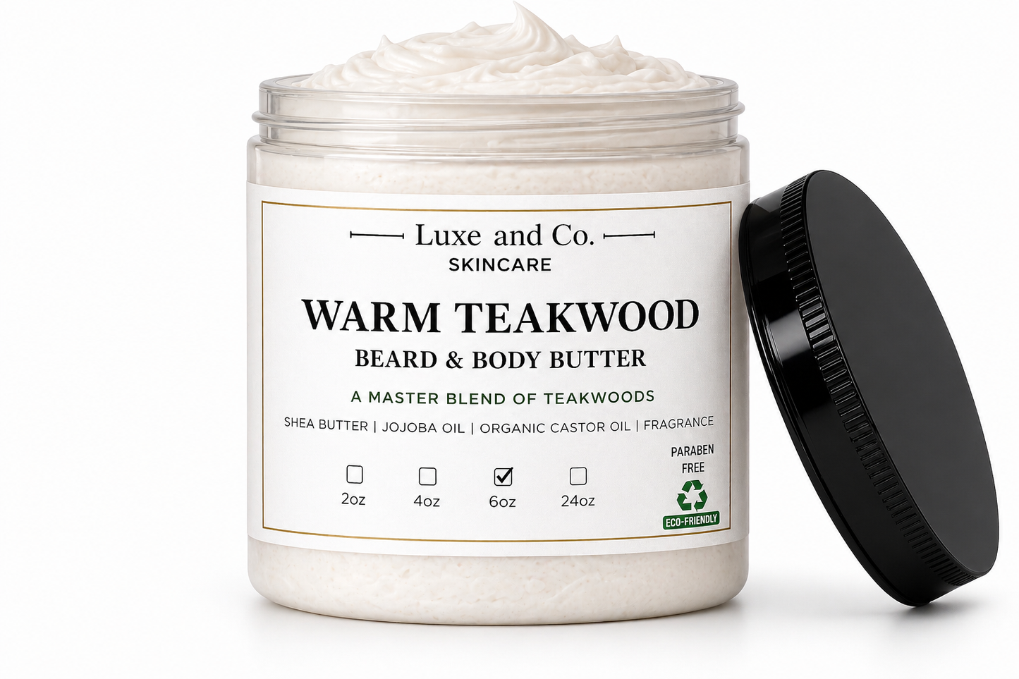 Warm Teakwood Beard & Body Butter