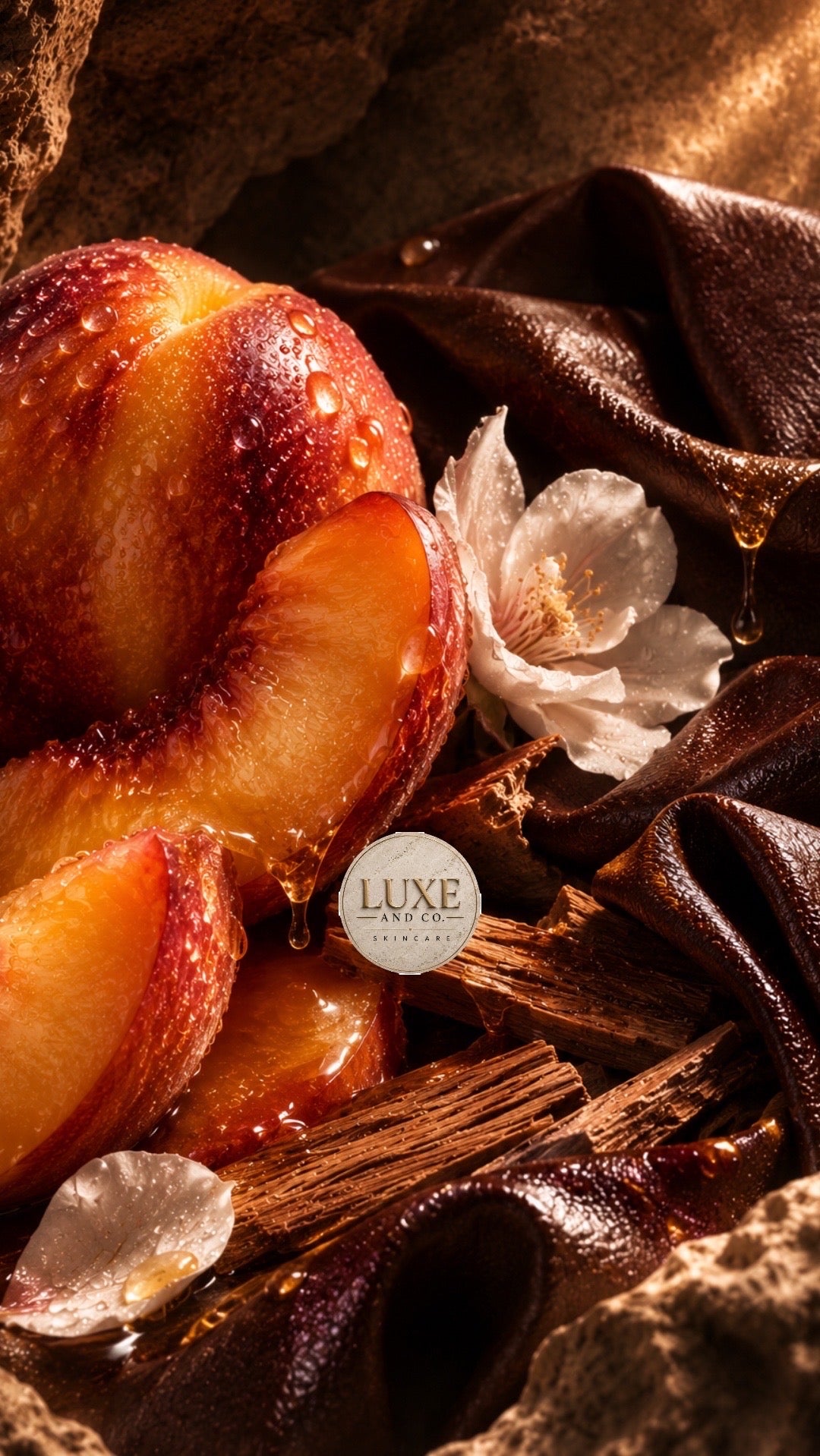 PEACH + LEATHER Luxe Body Serum