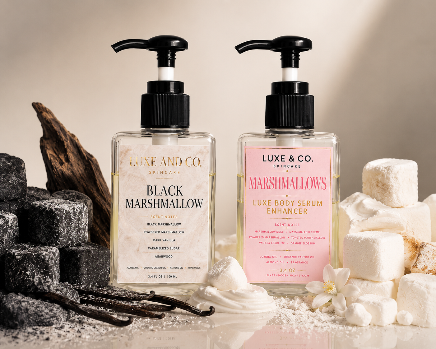 Marshmallow Duo (2 Full Size Set)