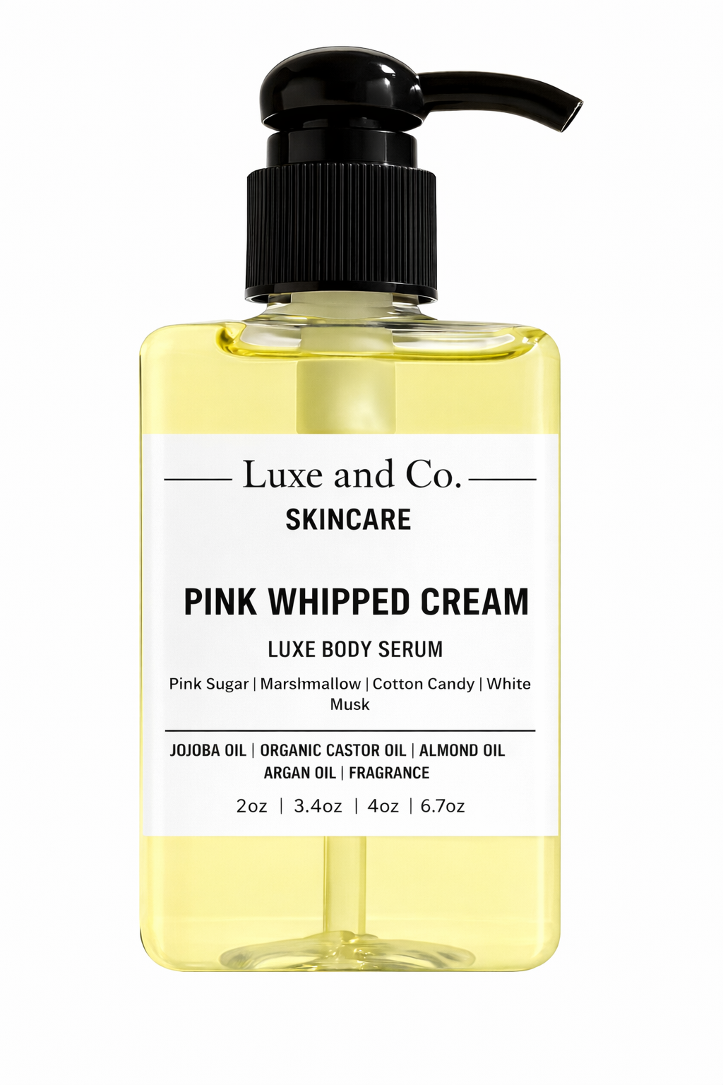 Pink Whipped Cream Luxe Body Serum