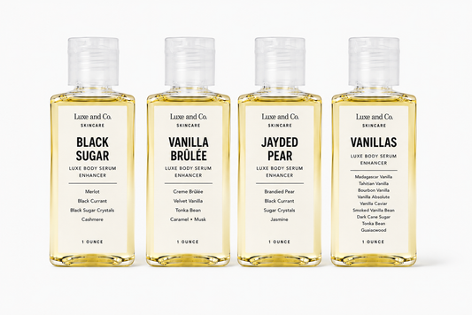 Favs Mini Discovery Set | 4 x 1 oz Luxe Body Serum