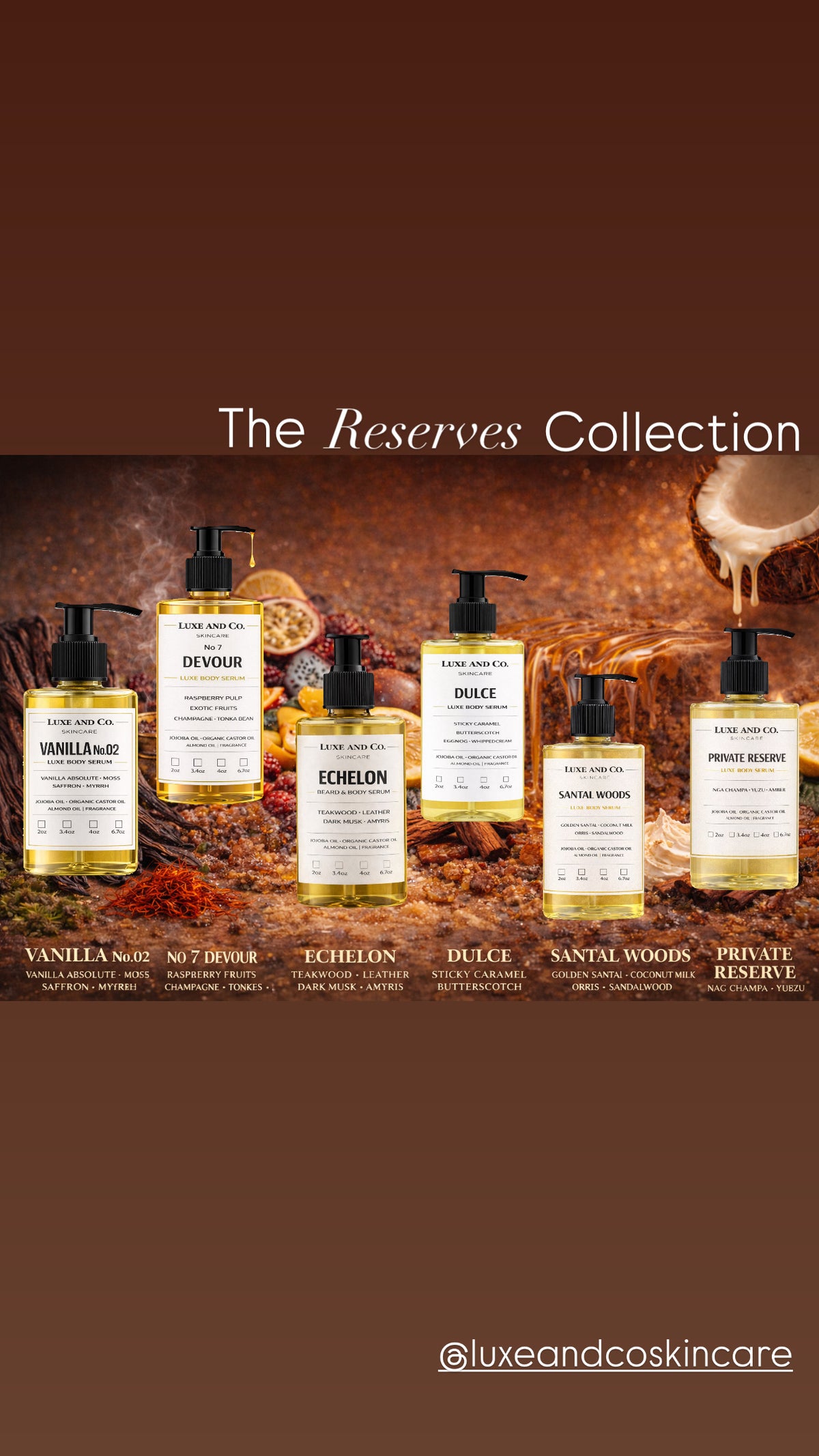 The Private Reserves Collection Full Set | Full-Size 6-Piece Collection ~ LIMITED RELEASE