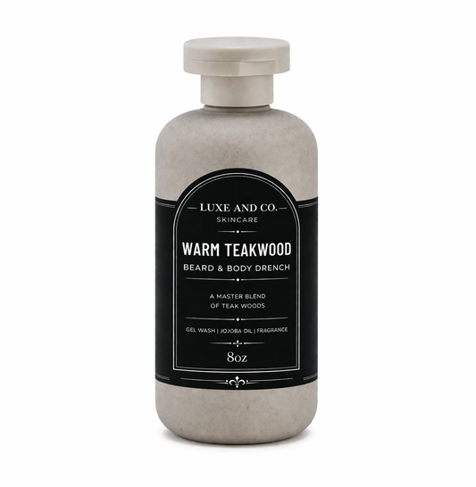 Warm Teakwood Beard & Body Drench