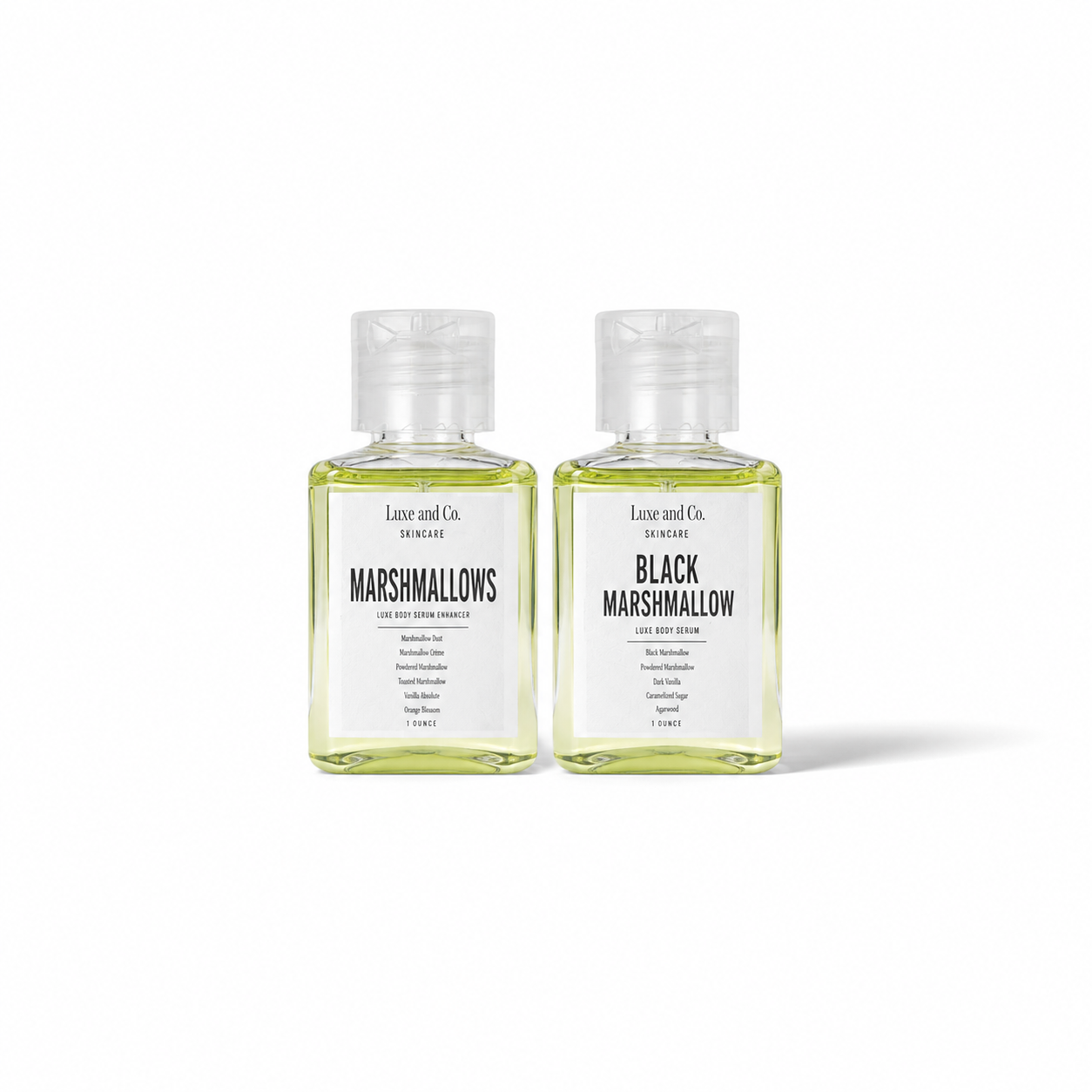 MARSHMALLOWS Discovery Set | 2 x 1 oz Luxe Body Serums