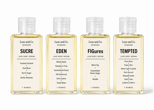Signature Mini Discovery Set | 4 x 1 oz Luxe Body Serums