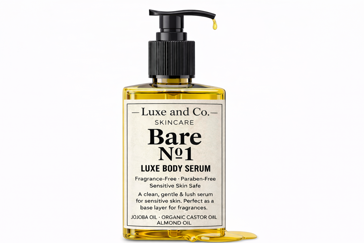 Bare Nº1 Luxe Body Serum  -  FRAGRANCE FREE - For Extremely Sensitive Skin