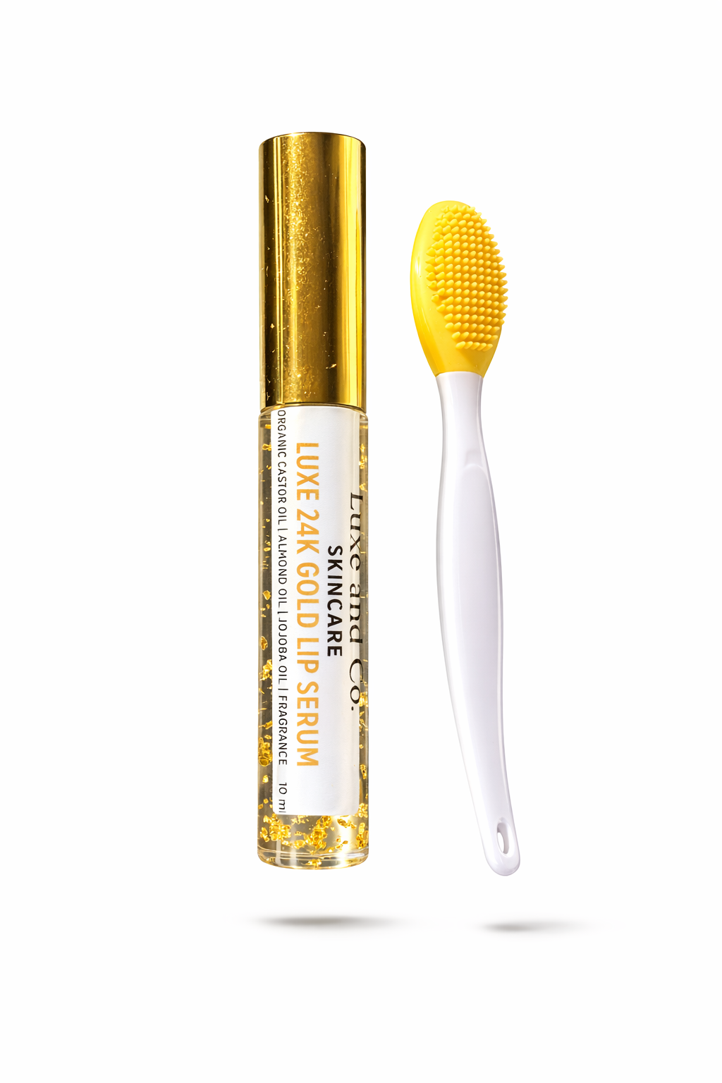 24K Lip Gold Lip Duo (Serum + Brush)