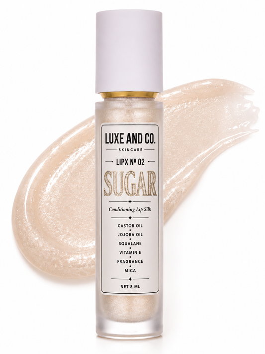 LIPX Nº 02 SUGAR Conditioning Lip Silk w/ Dust Bag