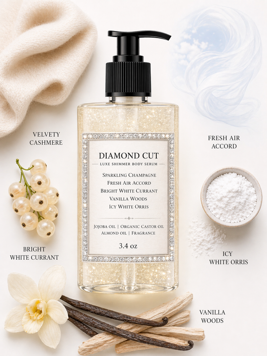 Diamond Cut Luxe Shimmering Body Serum | Material House Collection ~ LIMITED RELEASE
