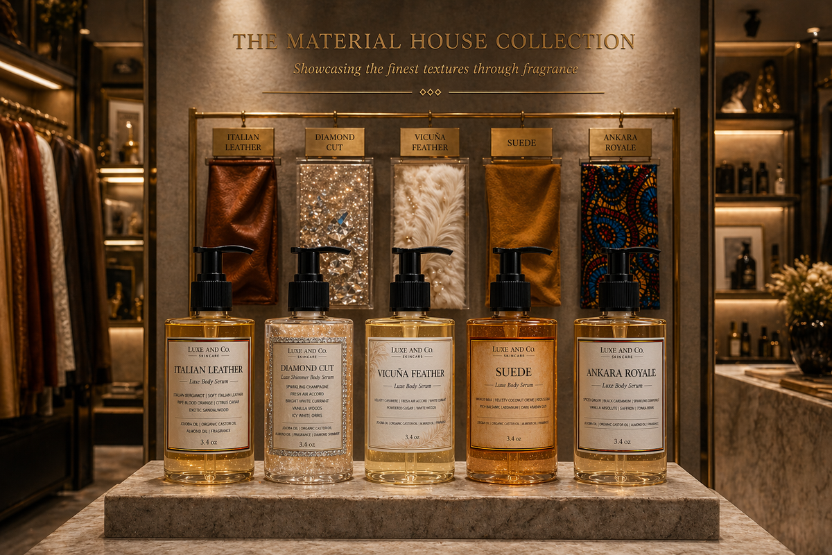 Italian Leather Luxe Body Serum | Material House Collection (UNISEX) ~ LIMITED RELEASE