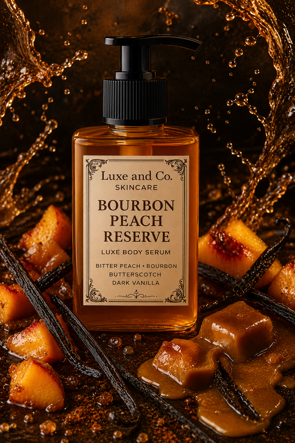 Bourbon Peach Reserve Luxe Body Serum ~ LIMITED RELEASE