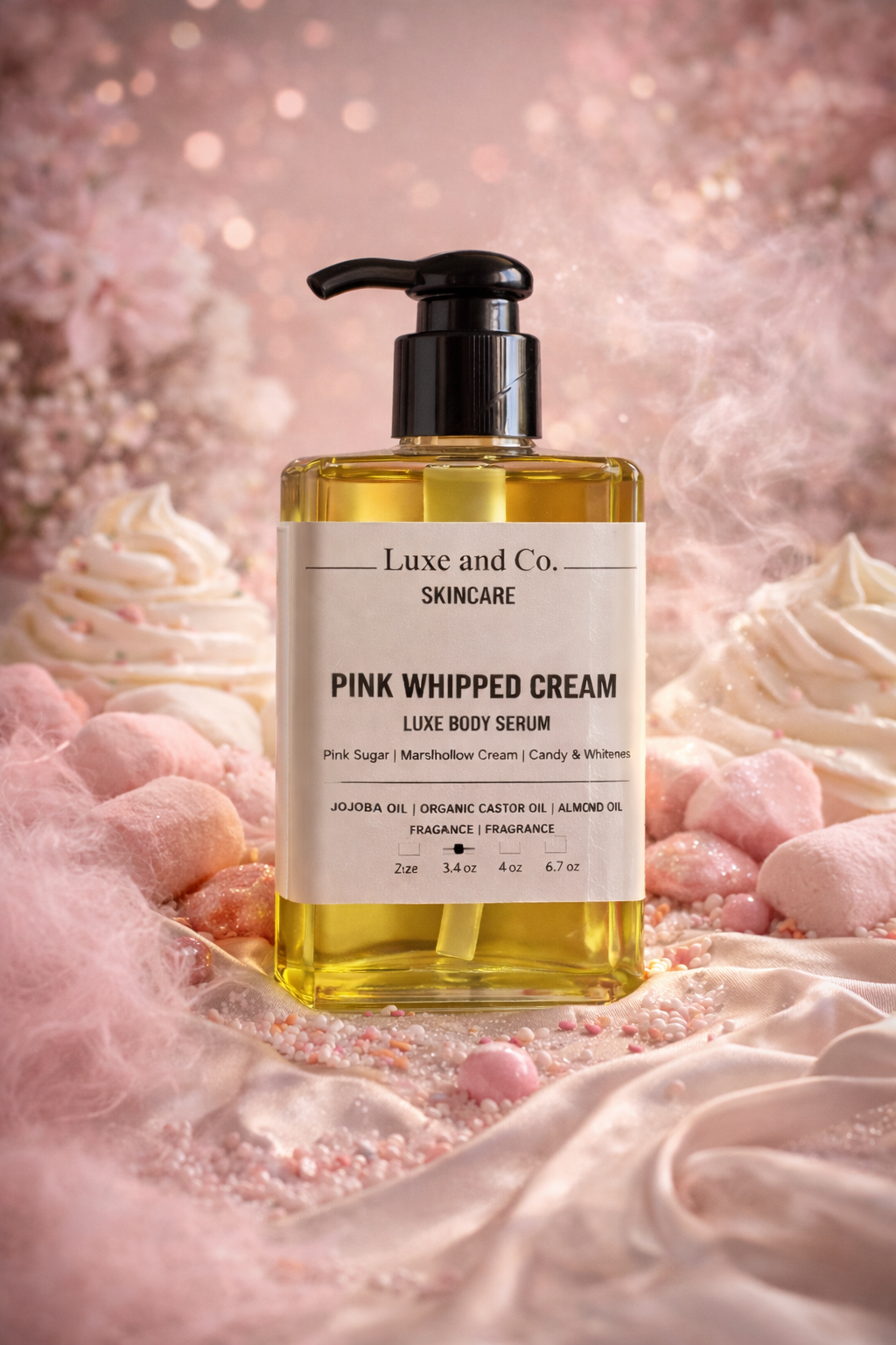 Pink Whipped Cream Luxe Body Serum