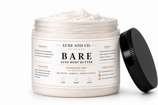 BARE Body Butter ~ Unscented