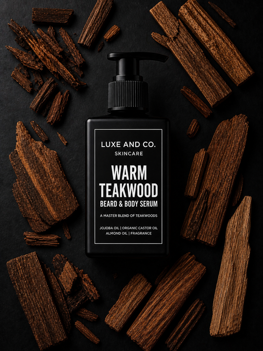Warm Teakwood Beard & Body Serum