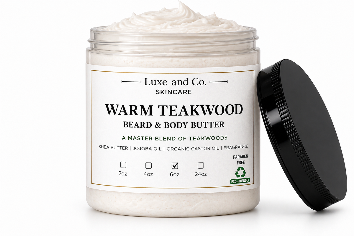 Warm Teakwood Beard & Body Butter
