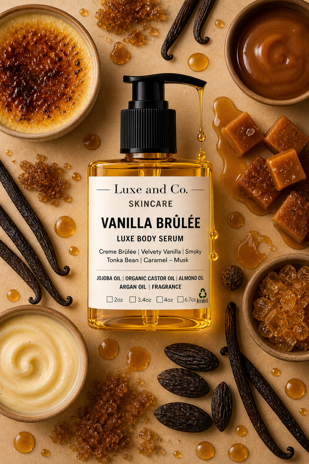 Vanilla Brûlée Luxè Body Serum