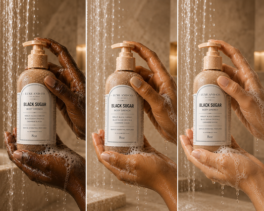Black Sugar Body Drench